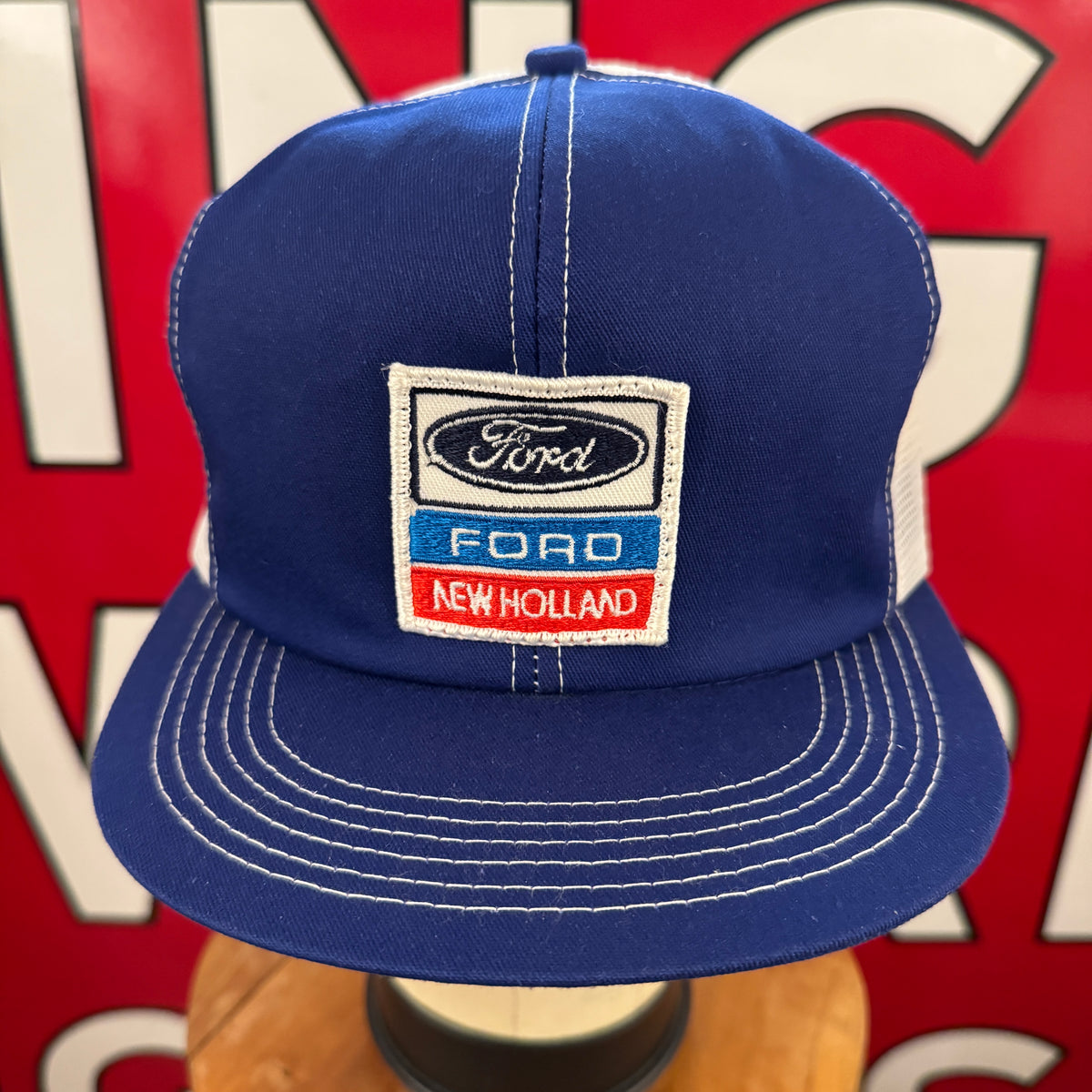 FORD NEW HOLLAND. Vintage K-Products Trucker Snapback – Megadeluxe