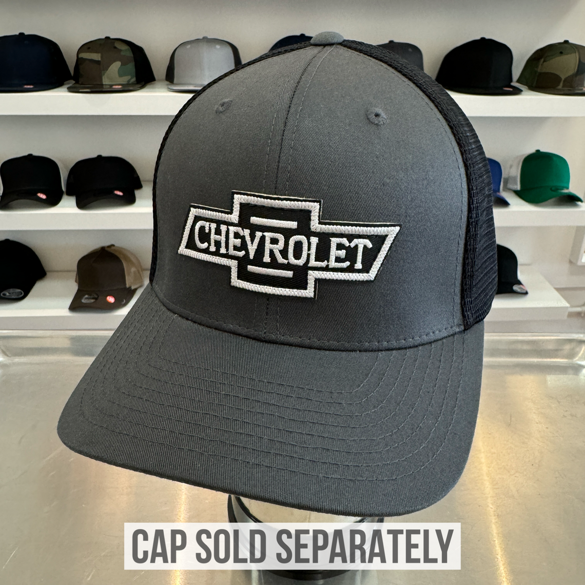 Officieel Gelicenseerd Chevrolet Cap Chevrolet Officiële Trucker Pet – Met Iconisch Bowtie Logo, Verstelbaar Automerk Hoed