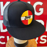 Jeep Vintage Patch + Yupoong 6006 Snapback