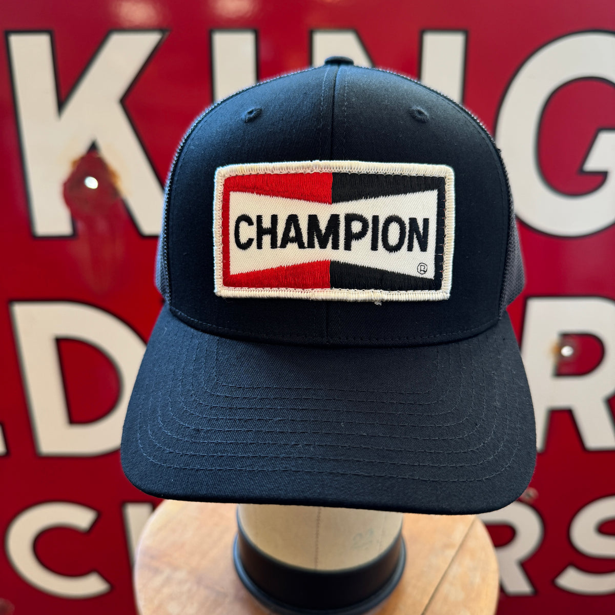 Champion Vintage Patch + Richardson 112 Snapback – Megadeluxe