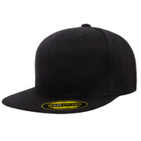 Flexfit 6210 Black. Premium Fitted Cap