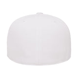 Flexfit 6210 White. Premium Fitted. 6 Panel :: Store Only