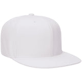 Flexfit 6210 White. Premium Fitted. 6 Panel :: Store Only