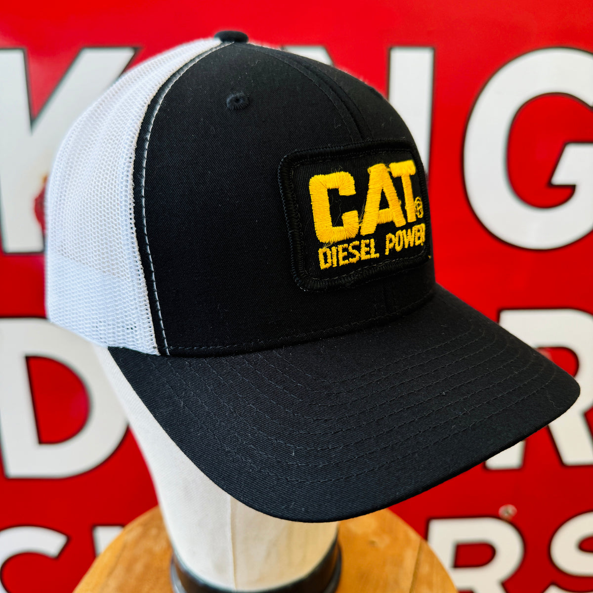 CAT DIESEL POWER Vintage Patch + Yupoong 6606 Snapback – Megadeluxe