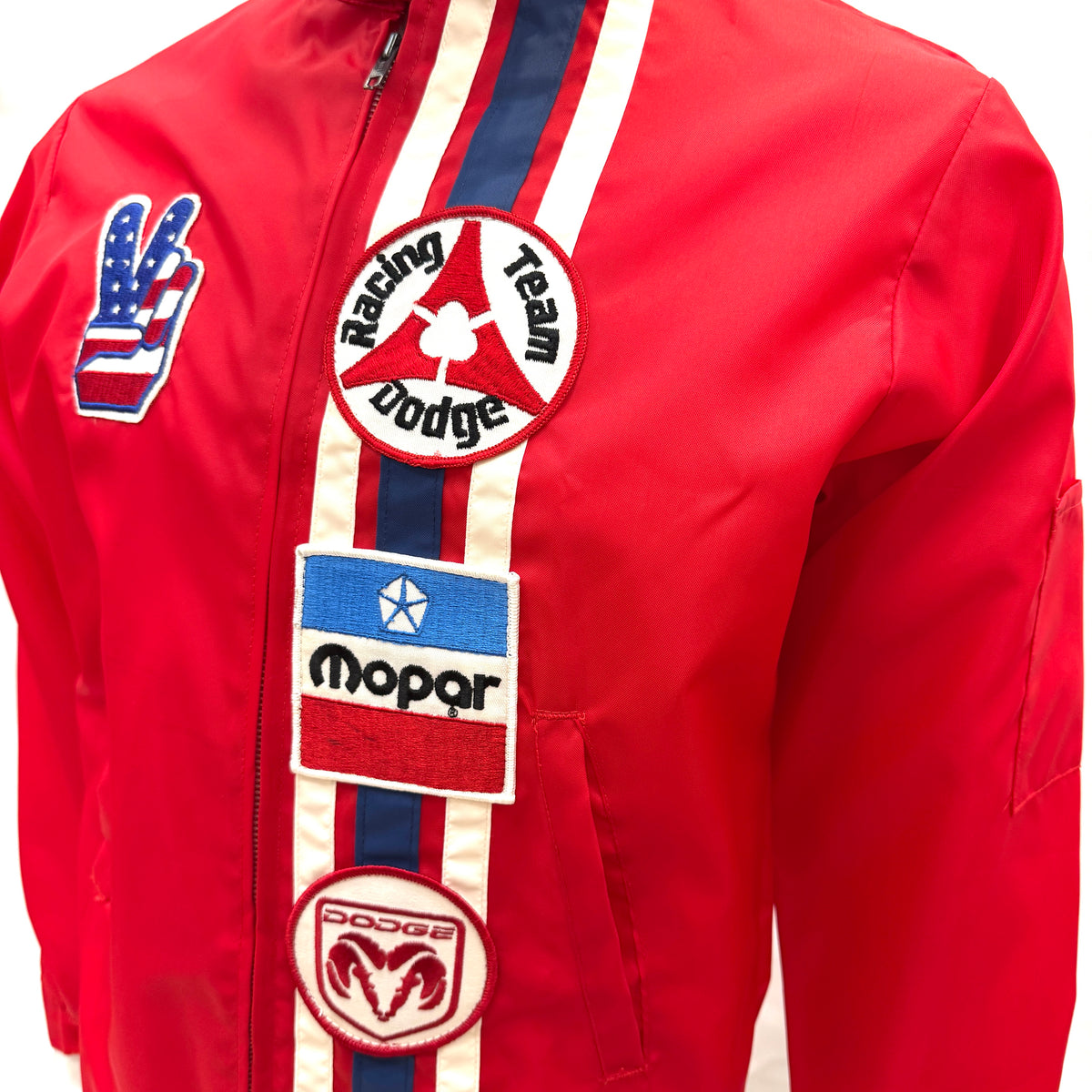 Vintage Mopar/Dodge. Cap'n Jac Windbreaker Jacket. Mens