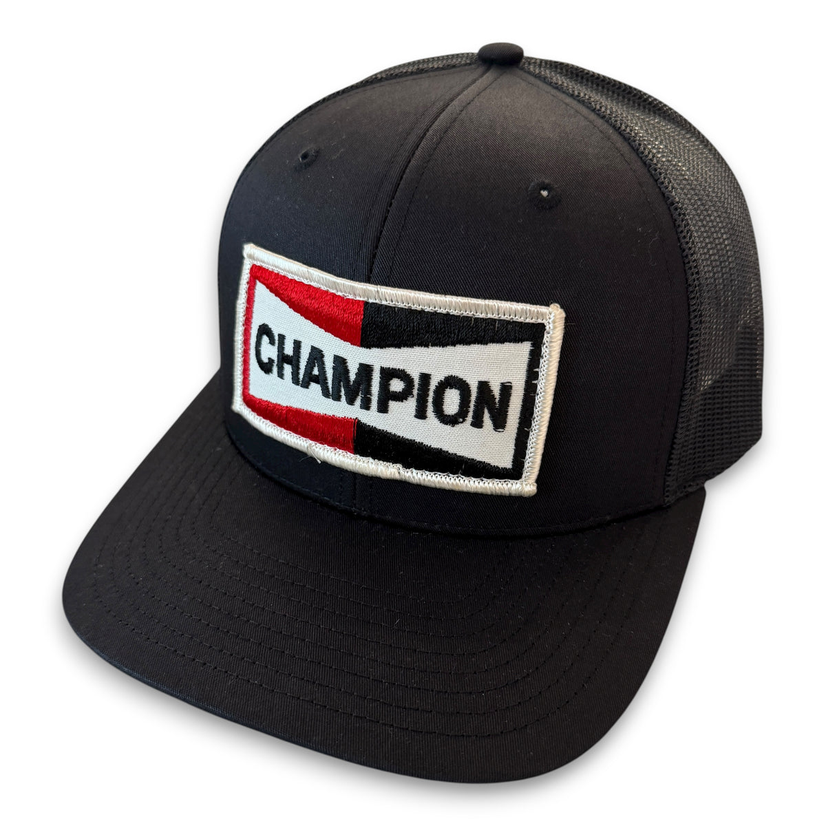 Champion Vintage Patch + Richardson 112 Snapback – Megadeluxe