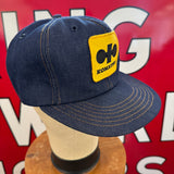 KOMATSU. Authentic Vintage Trucker Denim Snapback