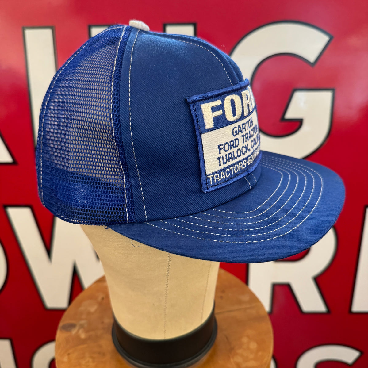 FORD TRACTORS-EQUIPMENT. GARTON FORD TRACTOR. TURLOCK, CALIF