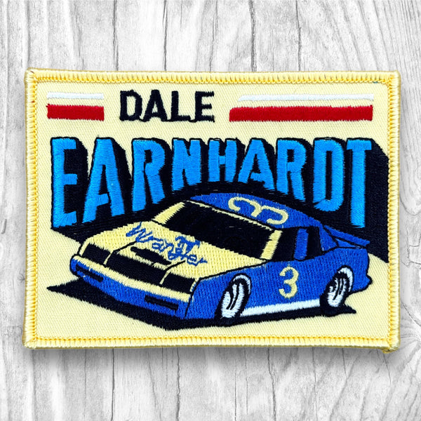 Dale Earnhardt Wrangler Racing Car #3. Authentic Vintage Patch.