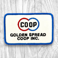 GOLDEN SPREAD COOP INC. Authentic Vintage Patch