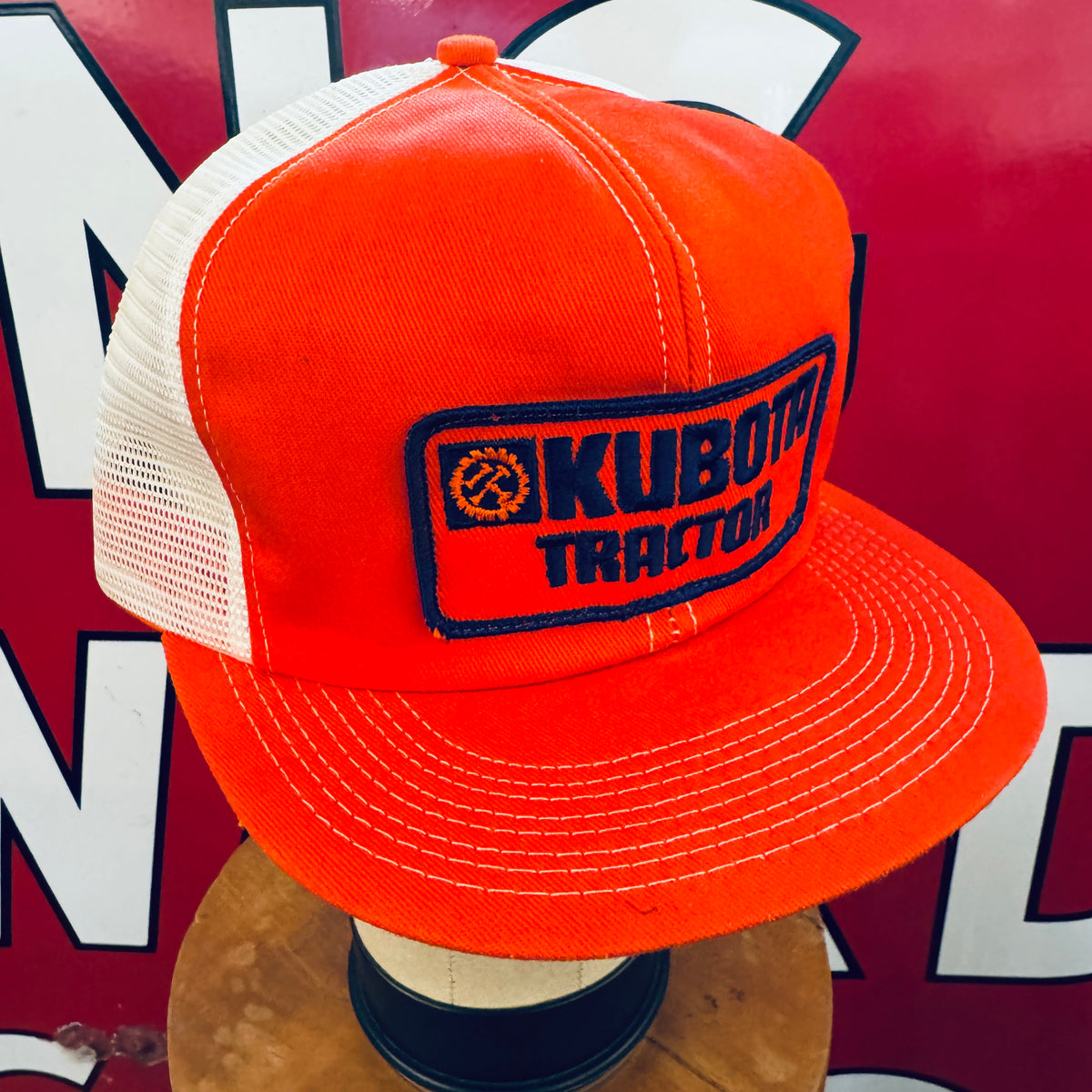 KUBOTA TRACTOR. Vintage K-Products Trucker Snapback – Megadeluxe