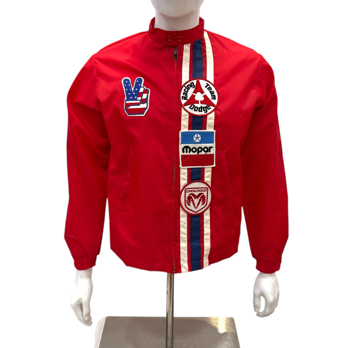 Vintage Mopar/Dodge. Cap'n Jac Windbreaker Jacket. Mens