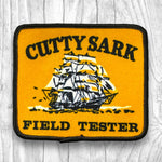 CUTTY SARK Field Tester. Authentic Vintage Screen Printed Patch