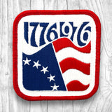 Bicentennial 1776-1976 Highway Sign Patch