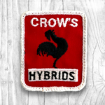 CROW’S HYBRIDS. Authentic Vintage Patch