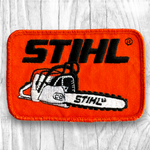 STIHL CHAINSAW. Authentic Vintage Patch