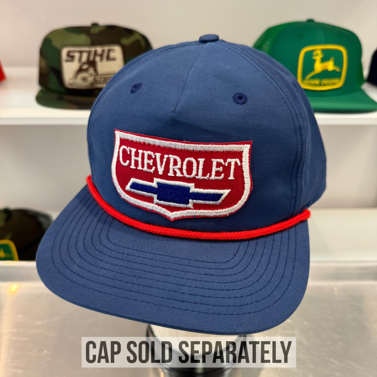 帽子 CHEVROLET emblem TRUCKER CAP PATCH jesse Chevrolet Bowtie American Flag Patch Hat - Chevy Snapback