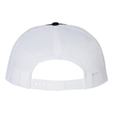 Richardson 511 Black/White Classic Wool Trucker Snapback