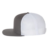 Richardson 511 Charcoal/White Classic Wool Trucker Snapback