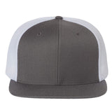 Richardson 511 Charcoal/White Classic Wool Trucker Snapback