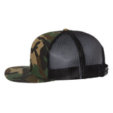 Richardson 511 Camo Classic Wool Trucker Snapback