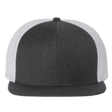 Richardson 511 Heather Charcoal/White Classic Wool - Trucker Snapback