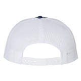 Richardson 511 Navy/White Classic Wool - Trucker Snapback