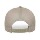 Flexfit 110. Brown/Khaki Mesh Snapback