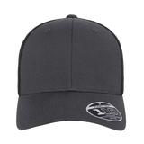 Flexfit 110. Charcoal/Black Mesh Snapback