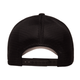 Flexfit 110. Black Mesh Snapback