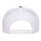 Yupoong 6006. Navy/White Classic Trucker Snapback