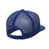 Yupoong 6006. Royal/White/Royal Classic Trucker Snapback