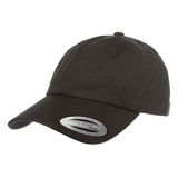 Yupoong 6245. Black Low Profile.