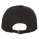 Yupoong 6245. Black Low Profile.