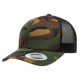 Yupoong 6606CA. Camo Retro Trucker.