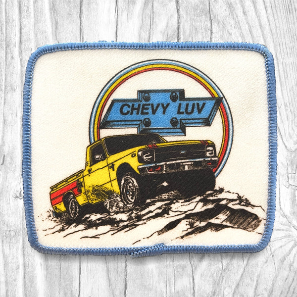 Chevy Luv. Authentic Screen Printed Vintage Patch