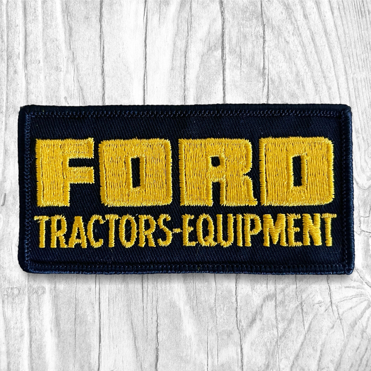 FORD TRACTORS-EQUIPMENT. Authentic Vintage Patch