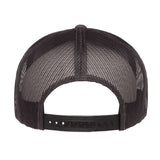 Yupoong 6006 Charcoal. Classic Trucker Snapback