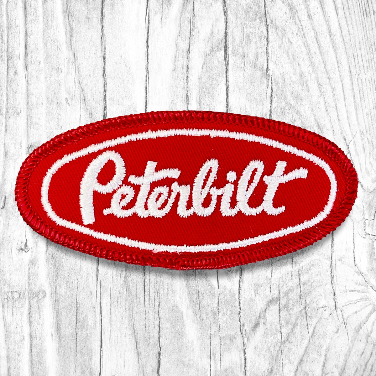 Peterbilt Custom Rag with Black Patch Logo