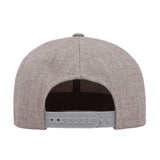 Yupoong 6089 Heather Grey. Classic Snapback.