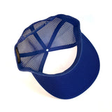 Yupoong 6006. Royal/White/Royal Classic Trucker Snapback