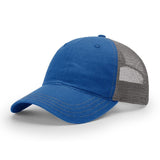 Richardson 111 Royal/Charcoal. Weathered & Floppy Snapback