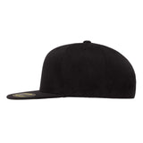 Flexfit 6210 Black. Premium Fitted Cap