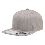 Flexfit 110. Heather Grey Premium Snapback