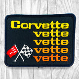 Corvette. vette vette. Authentic Vintage Patch