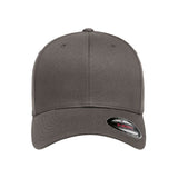Flexfit 5001 Dark Grey. Cotton Twill. Fitted Cap