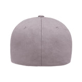 Flexfit 5001 Grey. Cotton Twill. Fitted Cap