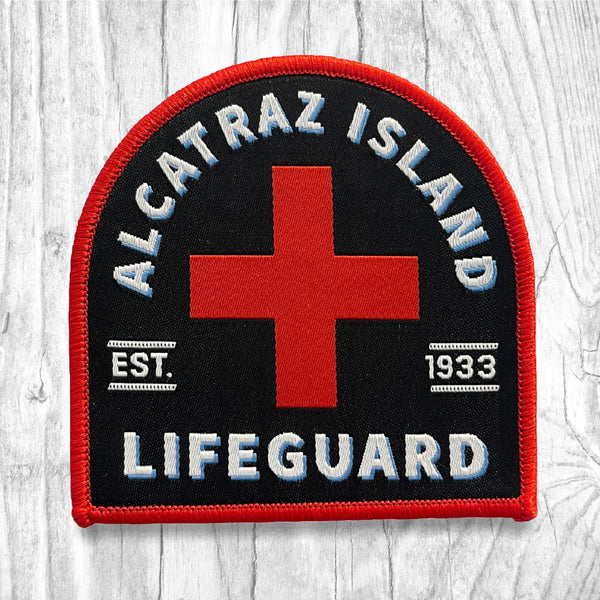 ALCATRAZ ISLAND LIFEGUARD. Megadeluxe Patch