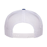 Yupoong 6006. Royal/White Classic Trucker Snapback