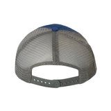 Richardson 111 Royal/Charcoal. Weathered & Floppy Snapback
